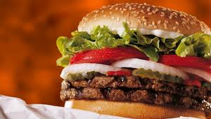 Il "Whopper" di Burger King mcdonald's o burger king